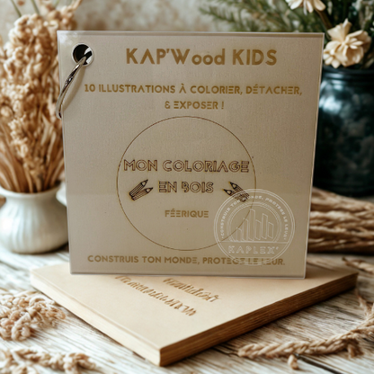 KAP_Wood-KIDS-Feerique-Gravure fine sur bois de peuplier