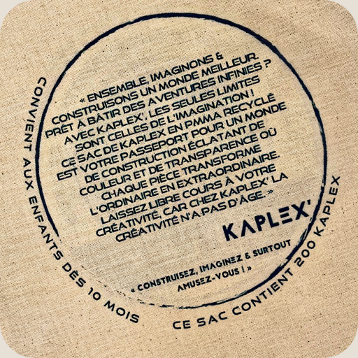 Packaging Kaplex – sac 200 pièces incolore
