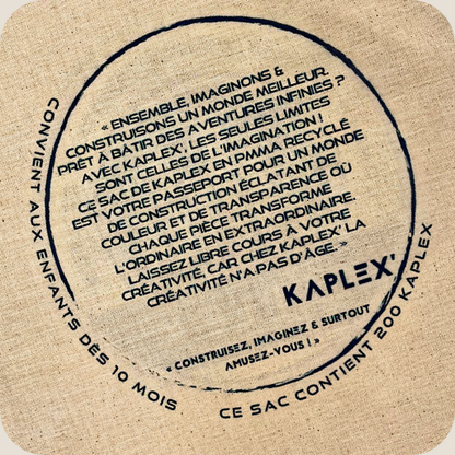 Packaging Kaplex – sac 200 pièces incolore