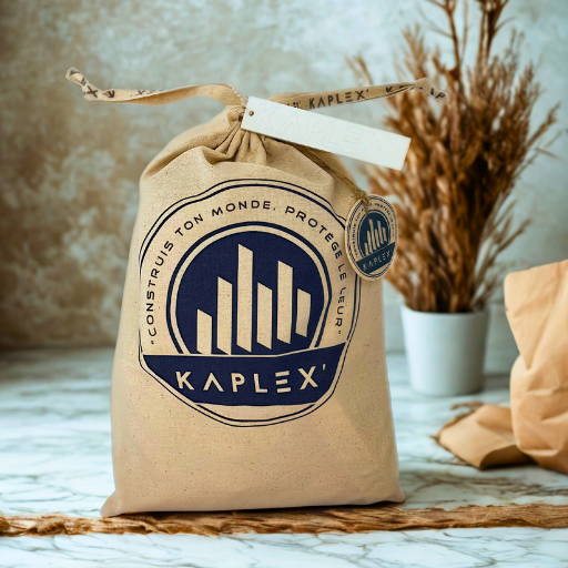 sac 100 pièces Kaplex blanc – jeu de construction en plexiglass recyclé